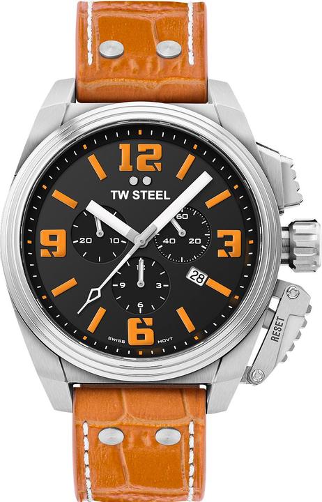 Produktbild TW-Steel TW1012 Canteen Chronograph Limited Edition 46mm 10ATM (Chronograph)