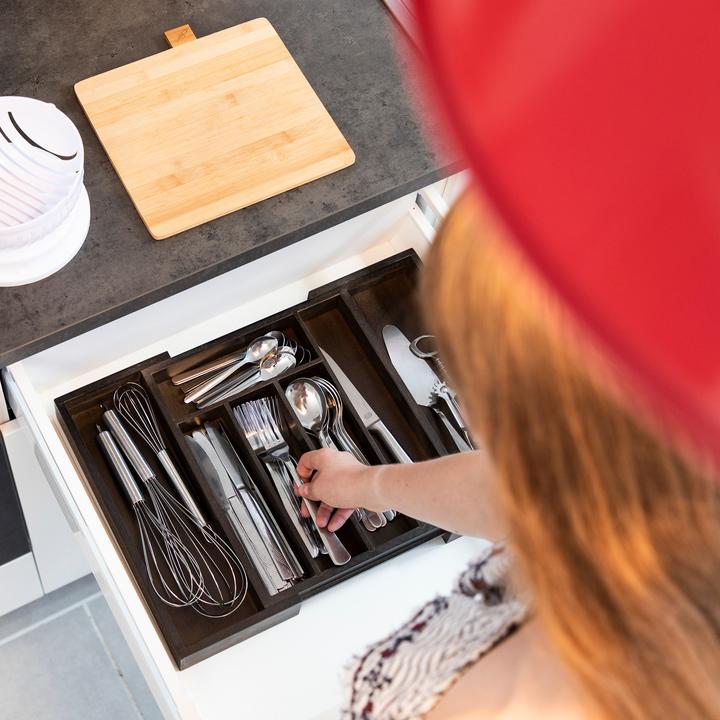 Produktbild Relaxdays Besteckkasten