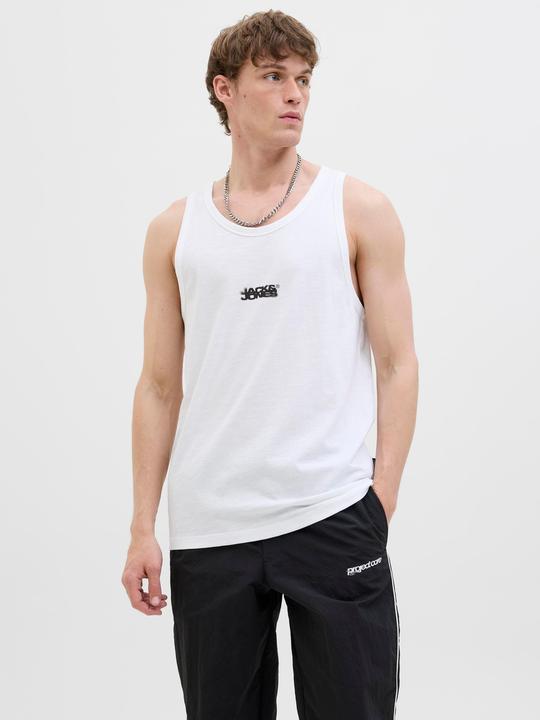 Image du produit Jack & Jones Logo Rundhalsausschnitt Tanktop Tanktop (XXL)