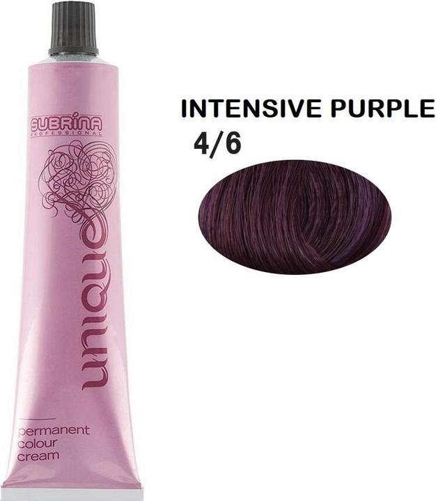 Produktbild Subrina Professional Unique Permanent Hair Dye 46 Medium Chestnut Intensive Violet - 100 Ml