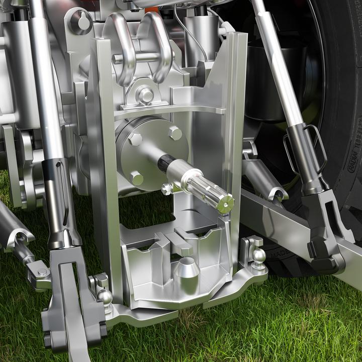 Image du produit Wiltec Manchon Prise de force Cardan 160mm Logement pour arbre cannelé 8-32x38x6 Sortie 1 3/8" 6D Trac (Accessoires pour tracteurs)