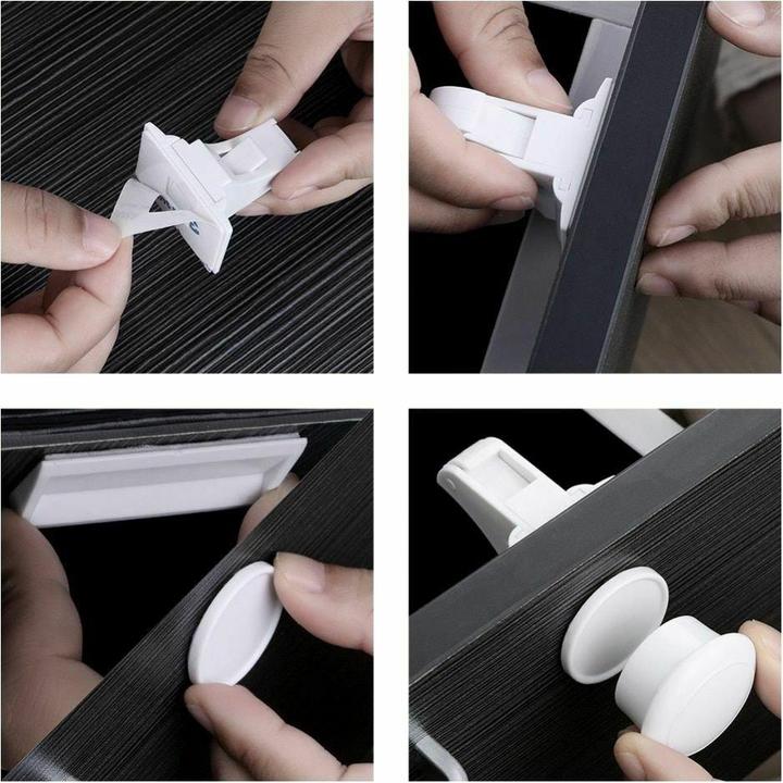 Actual product image JTI 10x magnetic child safety lock