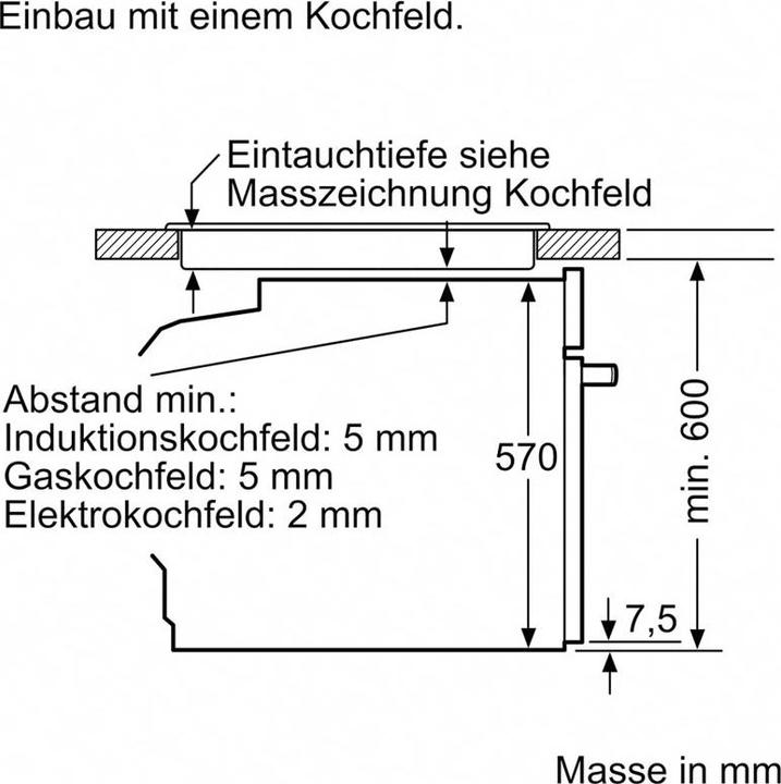Actual product image Bosch Hausgeräte HEA513BS3 & NKE611GA2E Herdset 230V
