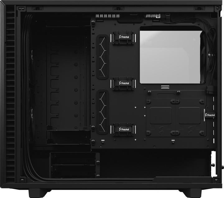 Actual product image Fractal Define 7 Black TGD (mATX, Mini-ITX, ATX, E-ATX)