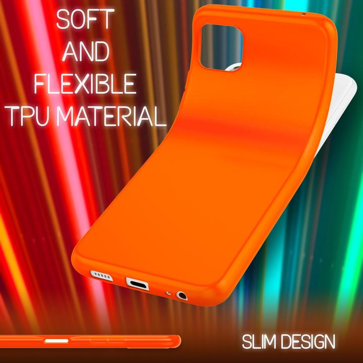 Actual product image Nalia Neon silicone mobile phone case (Samsung Galaxy A22 5G)