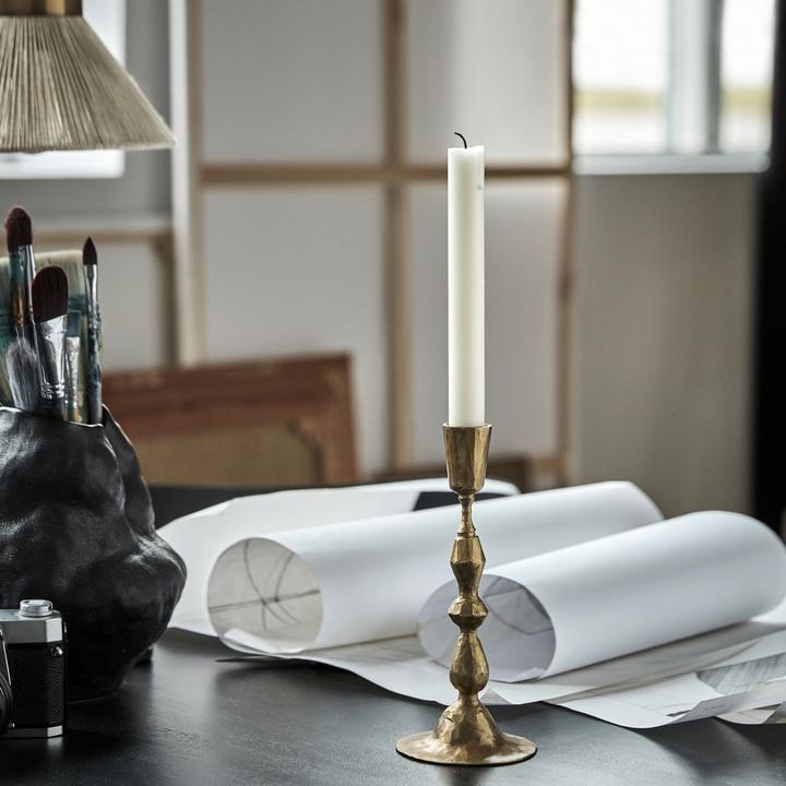 Actual product image House Doctor Candlestick, HDDon, antique gold (20 x 8.5 cm)