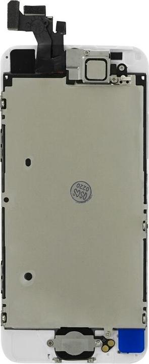 Produktbild OEM Display-Einheit mit Small Parts für iPhone 5 weiss (Display, iPhone 5)