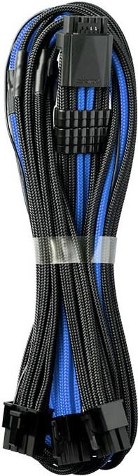 Produktbild CableMod RT-Series Pro ModMesh 12VHPWR auf 3x PCI-e Kabel für ASUS/Seasonic - 60cm, schwarz/blau