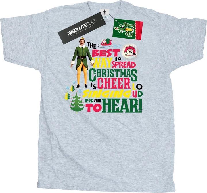 Image du produit Elf - T-shirt CHRISTMAS CHEER - Homme (XL)