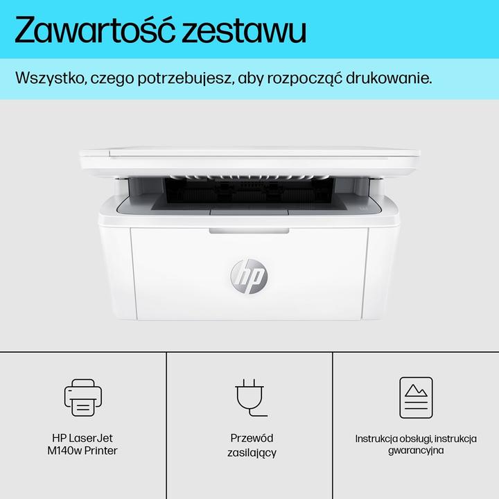 Actual product image HP LaserJet MFP M140w (Laser, Black and white)