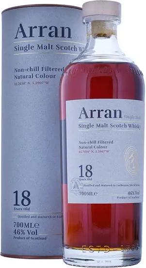 Image du produit Arran Distillery 18 ans (Single Malt, Scotch Whisky, 1 x 70 cl)