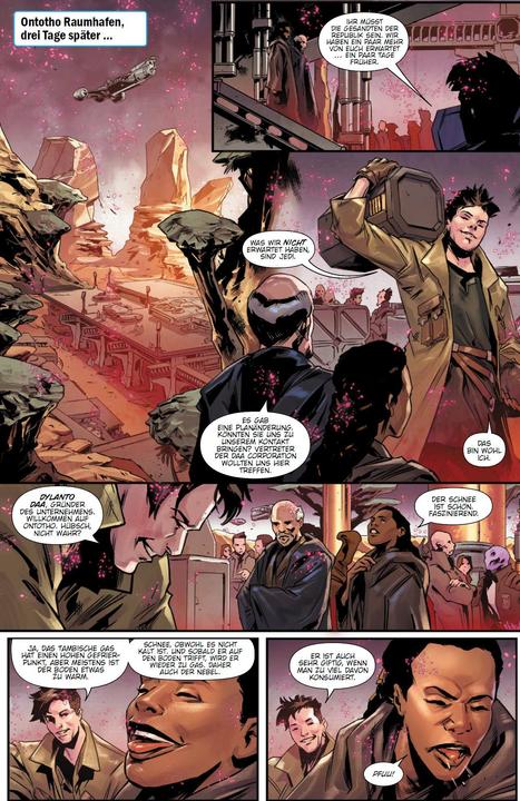 Actual product image Panini Star Wars Comics: Jedi: Fallen Order - Der dunkle Tempel (German, Paolo Villanelli, Thomas Schröder, Matthew Rosenberg, 2020)