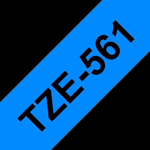 Produktbild Brother P-touch Schriftband TZe laminiert (3.60 cm, Blau)