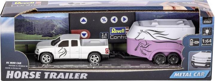 Immagine prodotto Revell Mini auto RC con rimorchio per cavalli