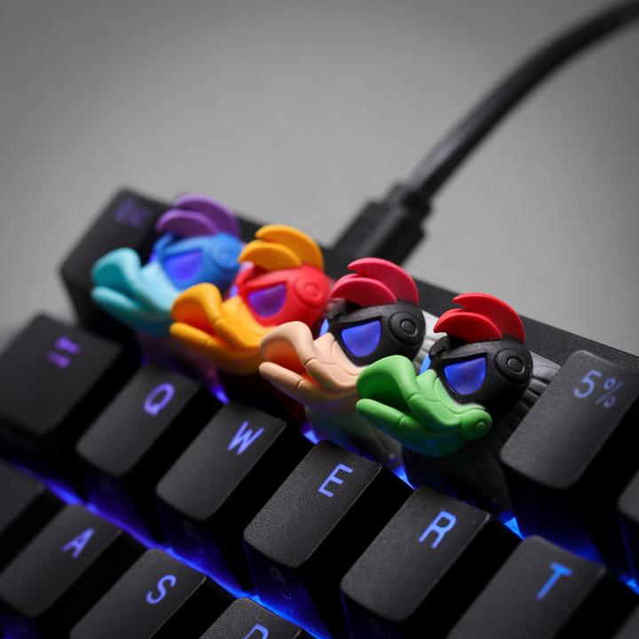 Actual product image Ducky x Hot Keys Project League Keycap - raketa