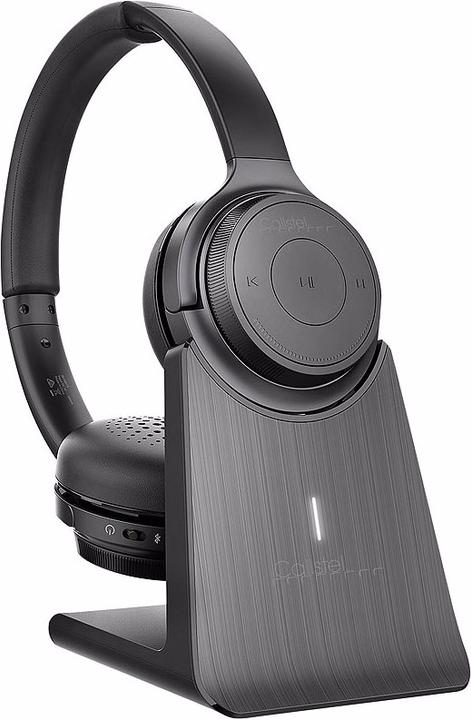 Actual product image Callstel 2in1 Charging Station and Stand for Professional Stereo Headset OHS-280, Black (Cable, USB-C)