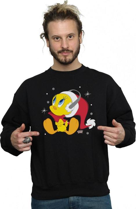 Immagine prodotto Looney Tunes Christmas Tweety Felpa Uomo (3XL)