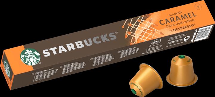 Starbucks Smooth Caramel by Nespresso Flavoured Coffee (10 x Port.)