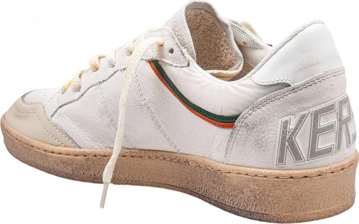 Produktbild Golden Goose sneakers ballstar in nappa and nylon color white/beige (42)