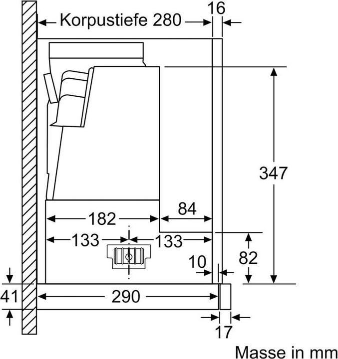 Produktbild Bosch Hausgeräte DFS067A51C (Flachschirmhaube)