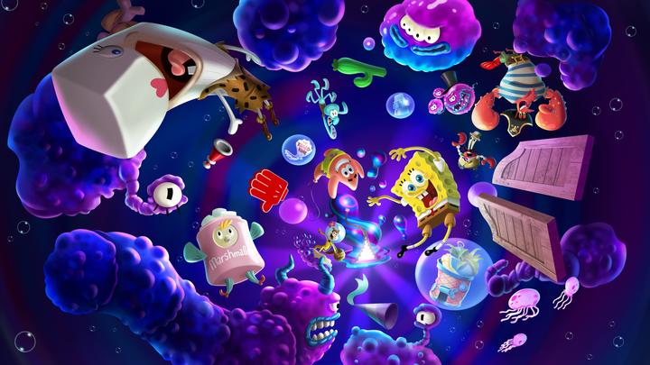 Actual product image THQ SpongeBob - Cosmic Shake (PS4, DE)