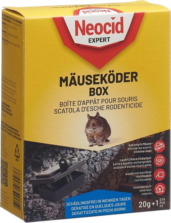 Image du produit Neocid Boîte à appâts pour souris et rats