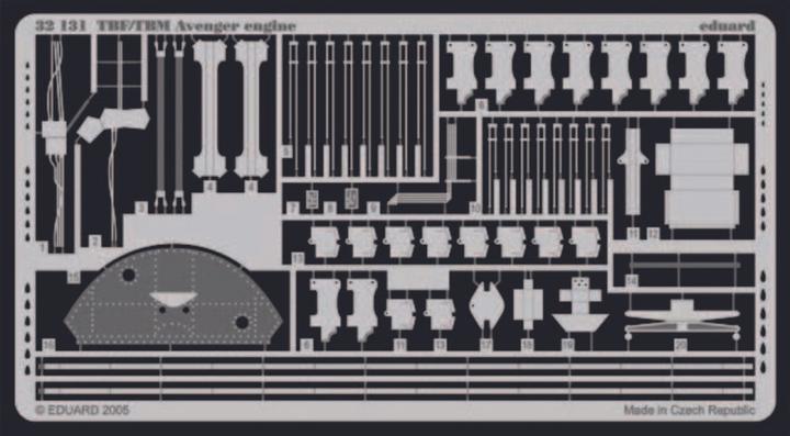 Produktbild Eduard TBF/TBM Avenger Motor