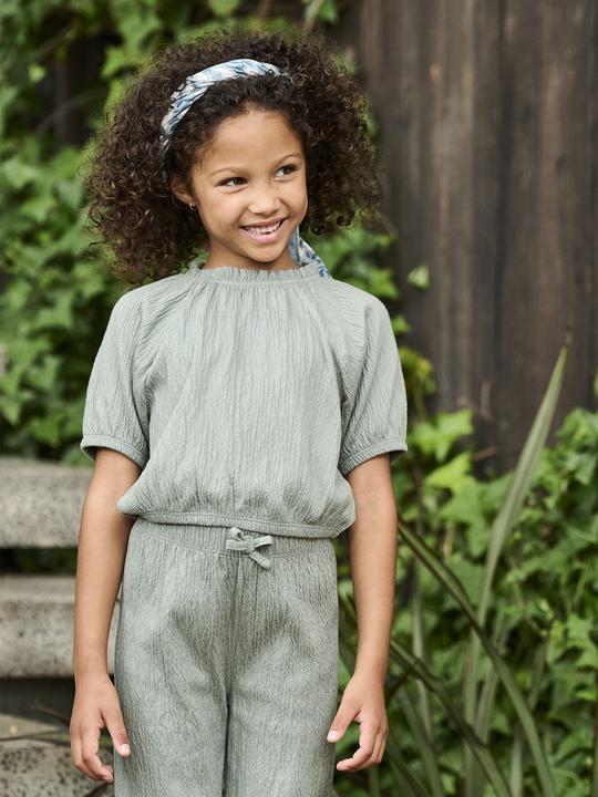 Image du produit Vertbaudet Mädchen Blusenshirt in Cropped-Länge (92)