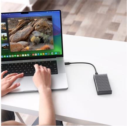 Immagine prodotto LMP DataFlash USB4 SSD,enclosure for NVMe PCIe SSD USB4 (2.5")