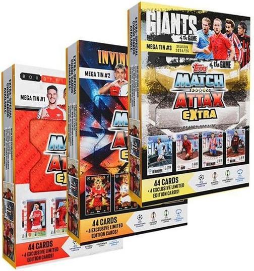 Produktbild Topps - Match Attax Champions League EX 2025 Mega Tin - (UCLMAEXT25-06) (Booster Pack)