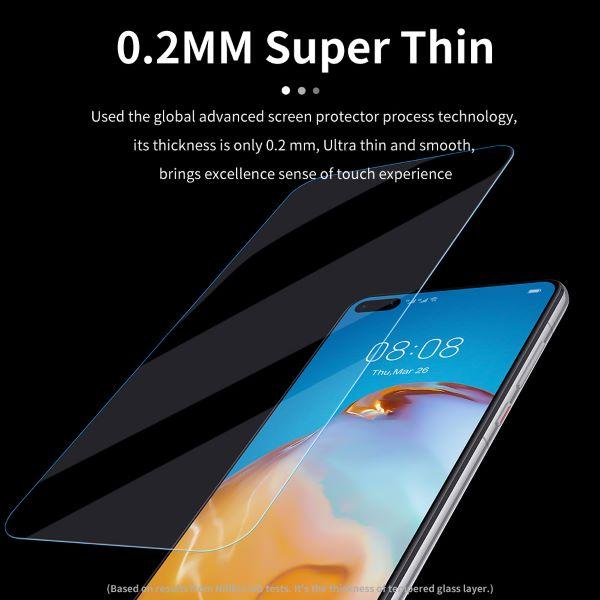Actual product image Nillkin H+ PRO protective glass (1 Piece, Huawei P40)