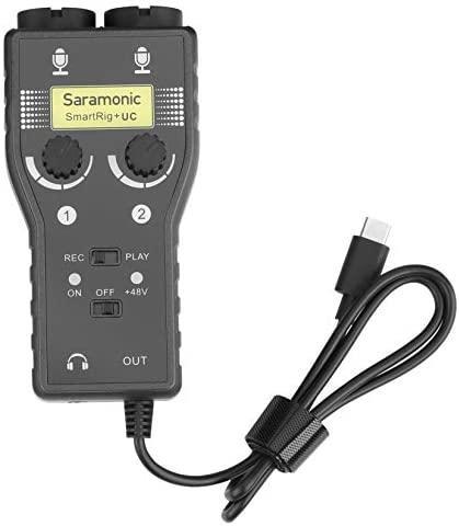 Produktbild Saramonic SmartRig + UC-Audioadapter mit USB-C-Anschluss – zwei Kanäle