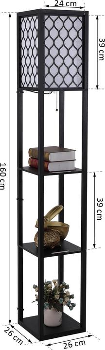 Image du produit Homcom Lampadaire (E27)