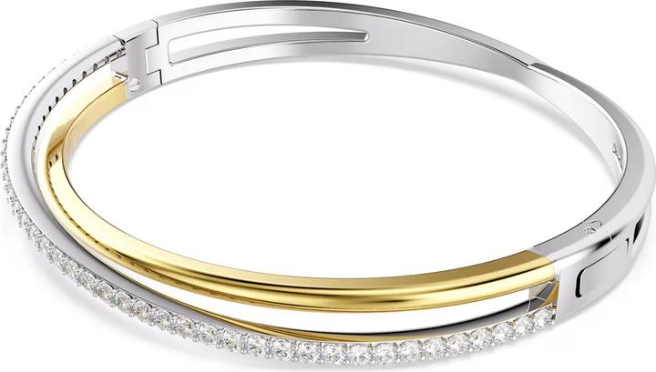 Produktbild Swarovski Hyperbola Armreif Rundschliff Weiss (Swarovski Metall)