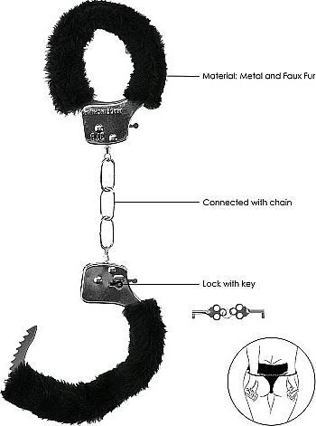 Produktbild Ouch! Pleasure Handcuffs Furry