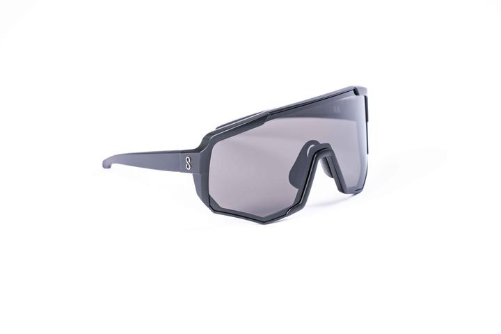 Coast Optics Nita XL Sportbrille schwarz mit Black Sun und klarem Glas (Schwarz)