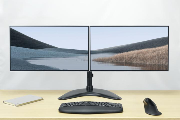 Actual product image Kensington Dual Monitor Stand Freestanding SmartFit™ Ergo (Floor stand, 27")