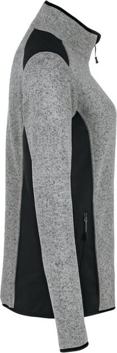 Immagine prodotto Hakro Giacca da donna in maglia di pile Churchill grigio screziato, S (S)