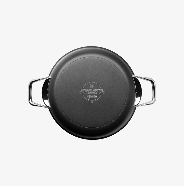 Immagine prodotto WMF Padella STEAK PROFI Nero (24 cm, Padella per friggere, Acciaio inossidabile, Acciaio)