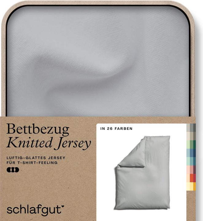 Image du produit schlafgut Knitted Jersey (Housse de couette, 140 x 200 cm)