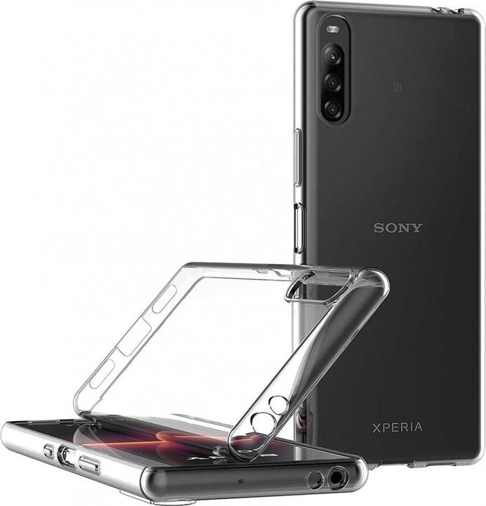 Actual product image Screenguard Sony Xperia L4 Flexible TPU Clear Case (Sony Xperia L4)