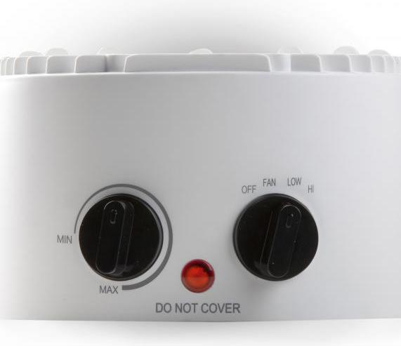 Image du produit Domo DO7325F Aérotherme Blanc, Noir (2000 W)