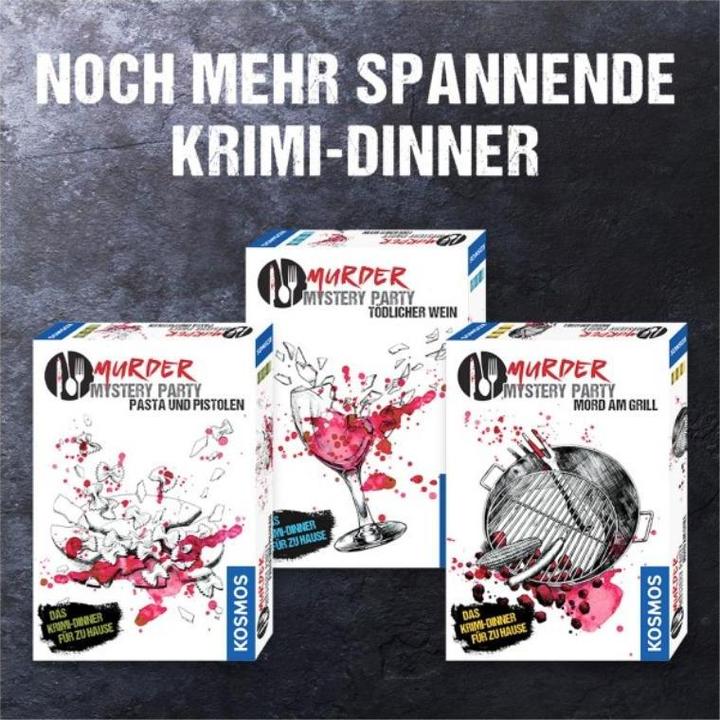 Produktbild Kosmos Murder Mystery Party - Tödlicher Wein (Deutsch)