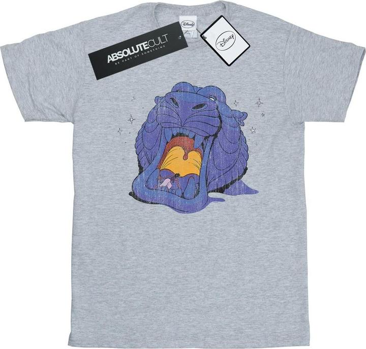 Disney Aladdin Cave Of Wonders Distressed TShirt (L)