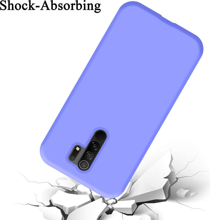 Actual product image Cadorabo TPU Liquid Silicone Case Cover (Xiaomi Redmi 9)