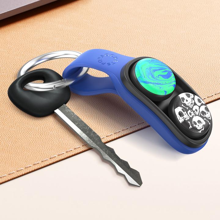 Actual product image PopSockets PopPuck Starter Pack Blue Jar