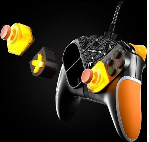 Immagine prodotto Thrustmaster AddOn Gamepad Thrustm. eswap X LED ORANGE CRYSTAL P.XBO/PC (Xbox Serie S, Xbox One S, PC, Xbox One X, Xbox Series X)