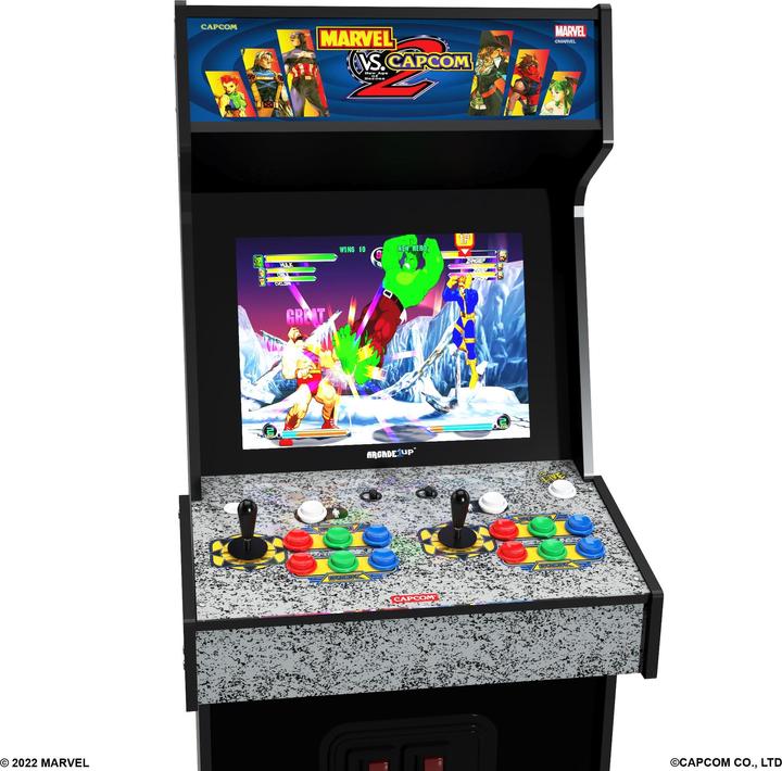 Actual product image Arcade1Up Marvel vs Capcom 2 8-in-1 Wifi
