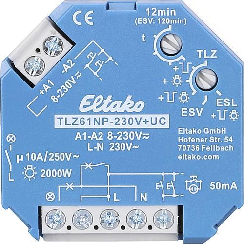 Actual product image Eltako Staircase lighting timer Under