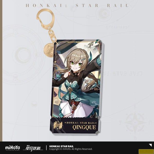 Mihoyo Honkai: Star Rail Character porte-clés Qingque 9 cm